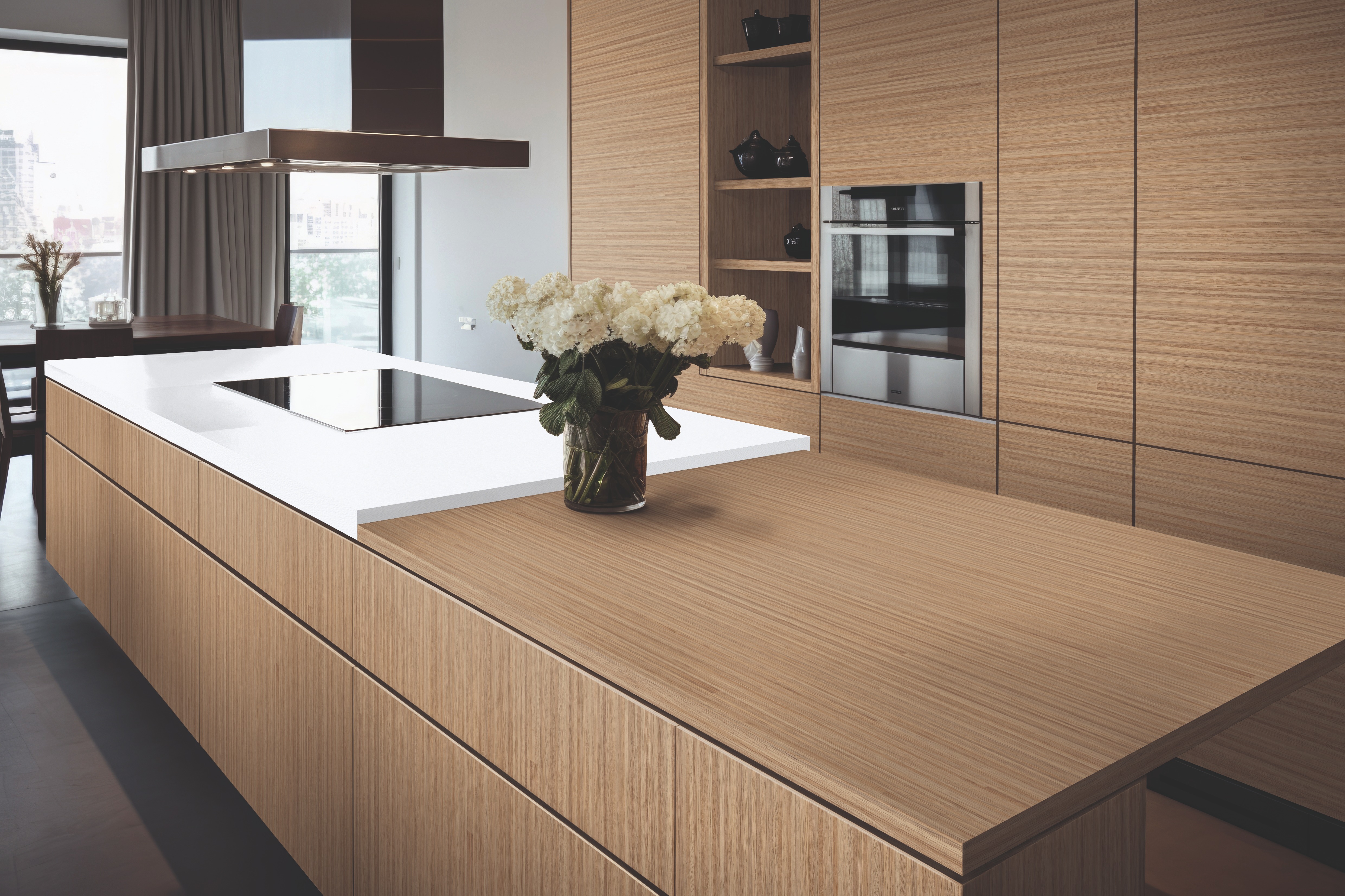 Kaindl presents a new décor highlight: Barras Invierno Brasa in Structure GR