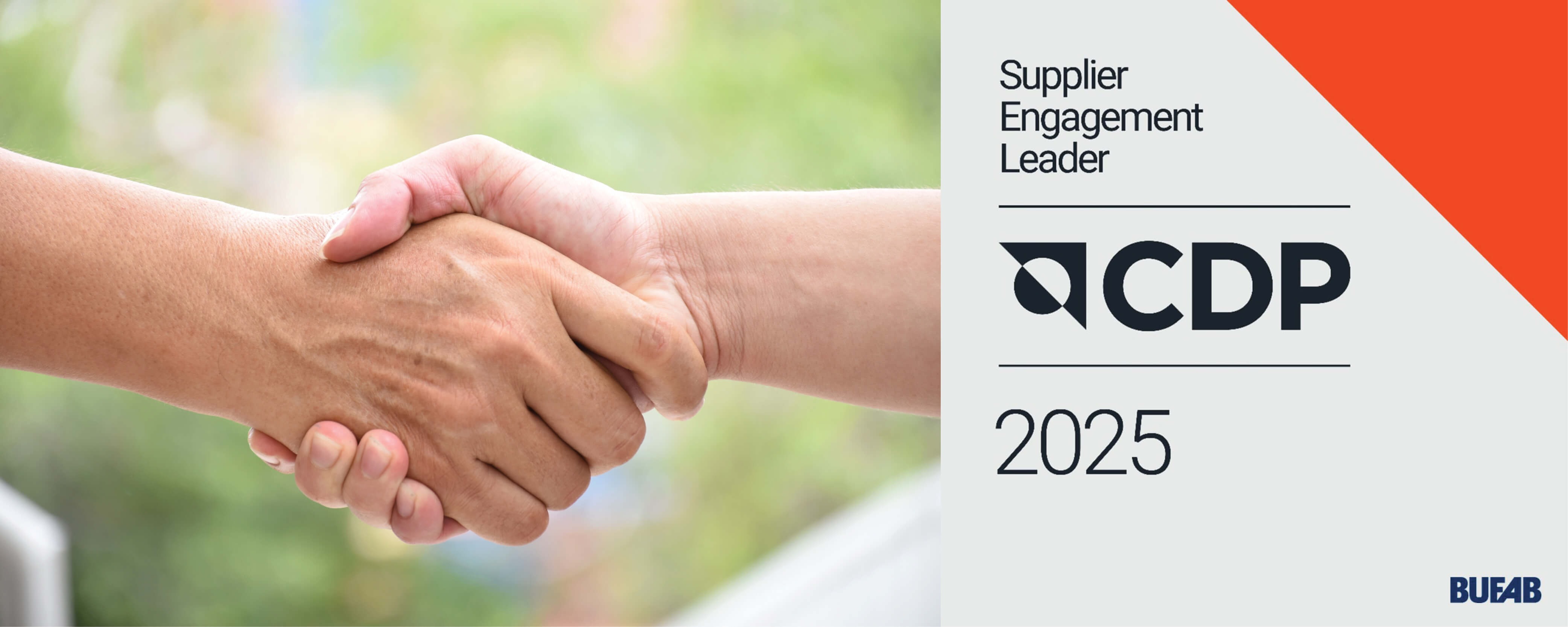 ‘A’ Rating from CDP - Top score in supplier engagement